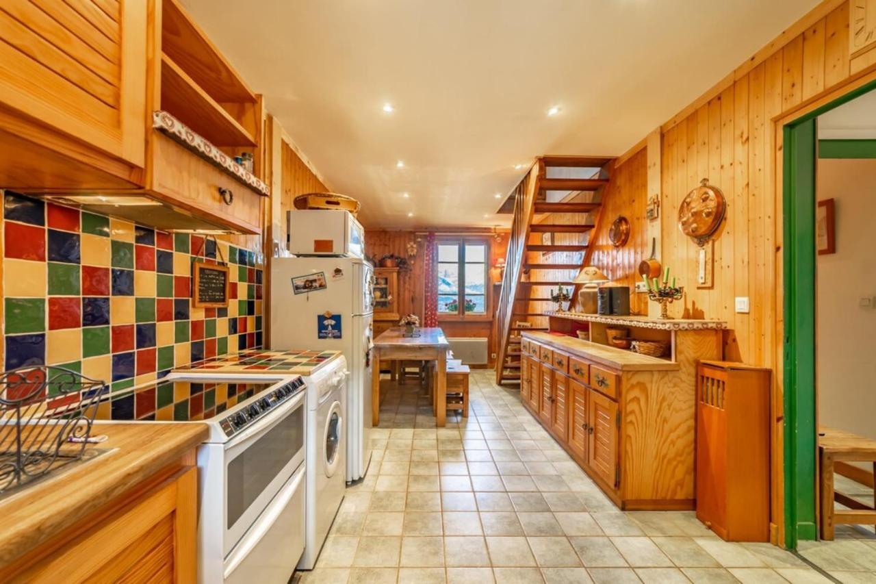 Duplex Apartment In The Heart Of The City With Mountain & Countryside Views Saint-Gervais-les-Bains Exterior photo